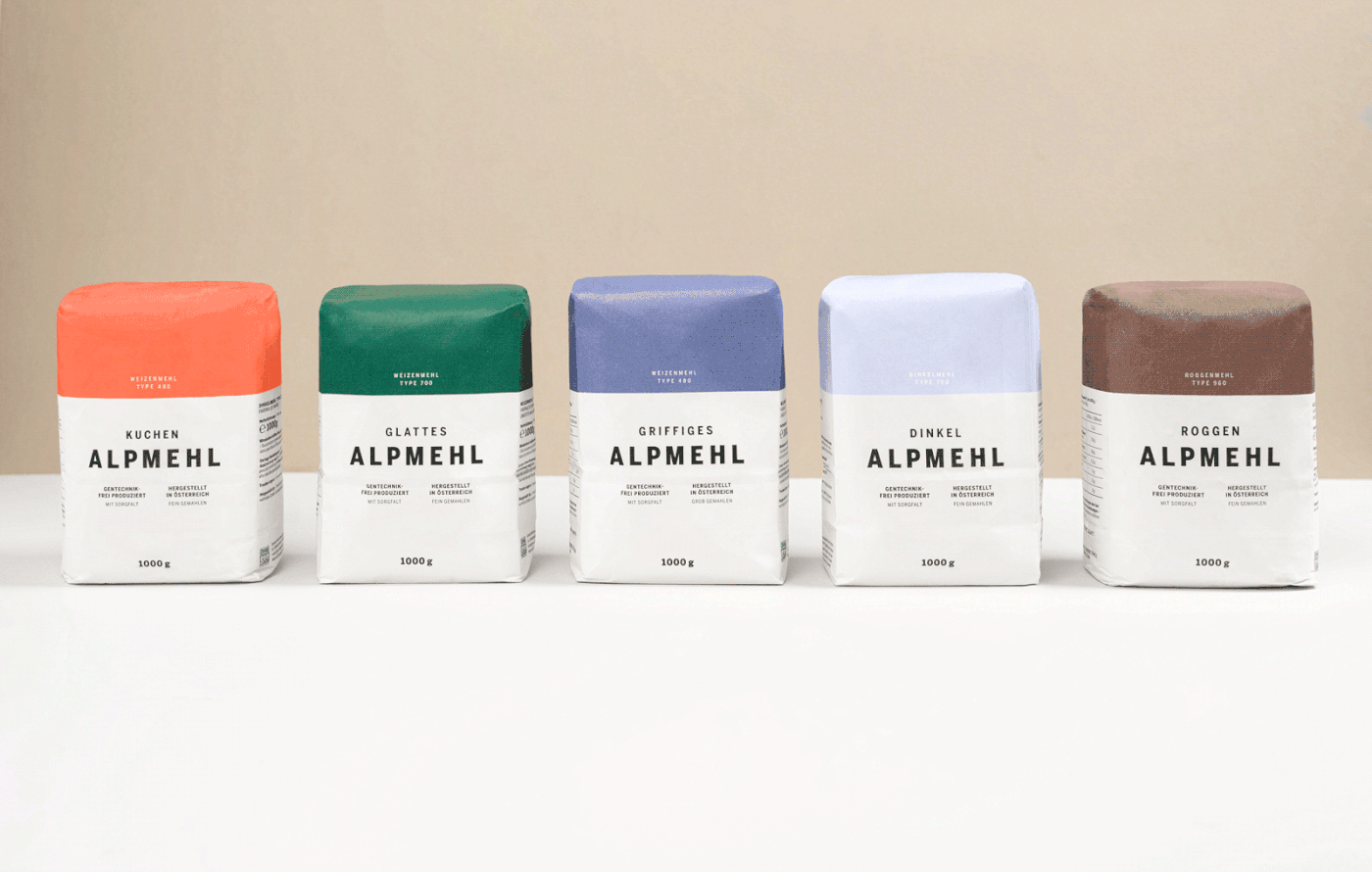 MPREIS Alpmehl - Packaging