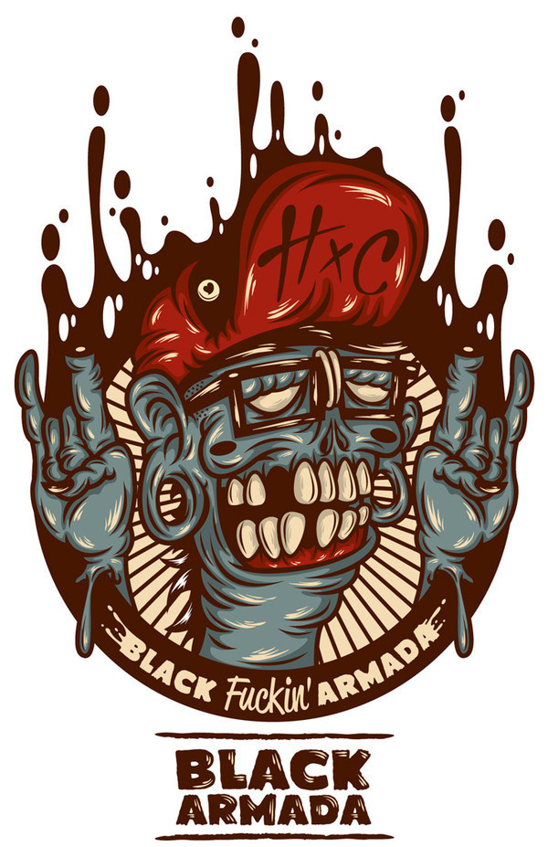 The Zombie Dude on Behance #zombie #illustration #design #character