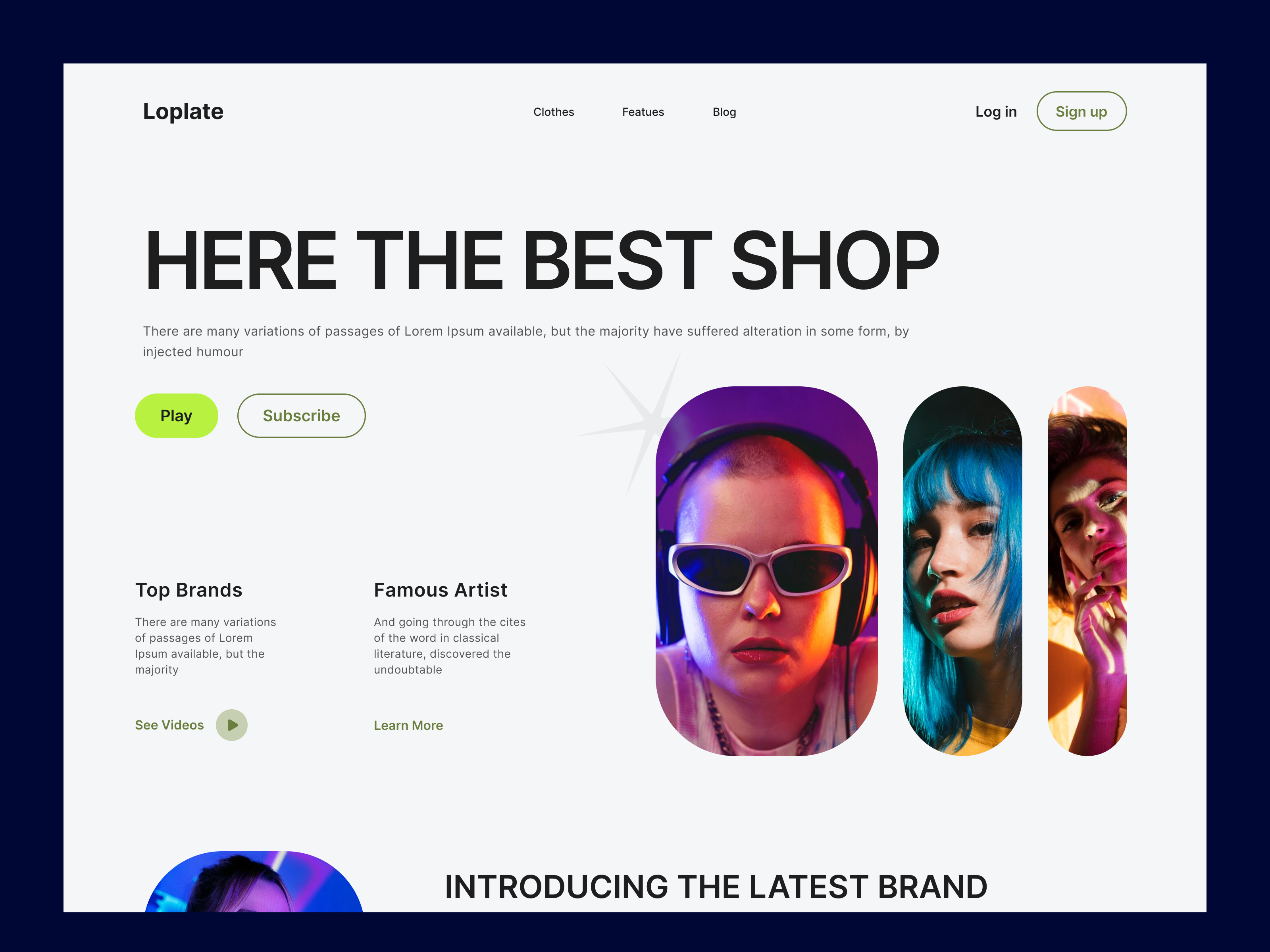 Loplate Website | Home Page