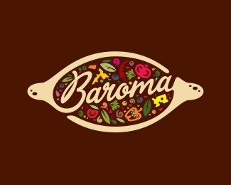 Baroma logo brand nature