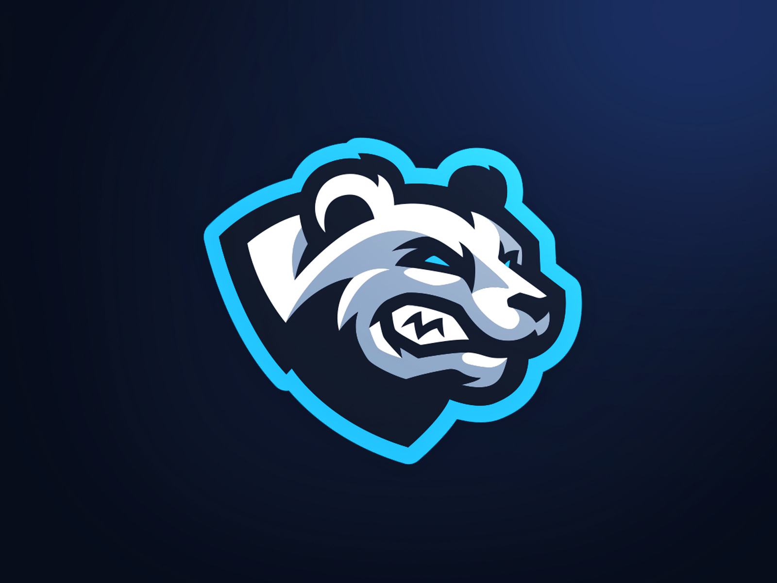 Polar Bear Mascot Logo