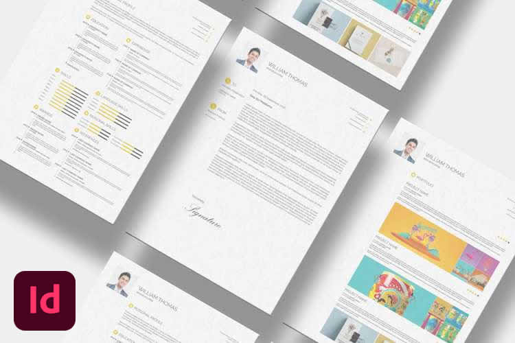 10+ Best Free InDesign Resume Templates in 2025