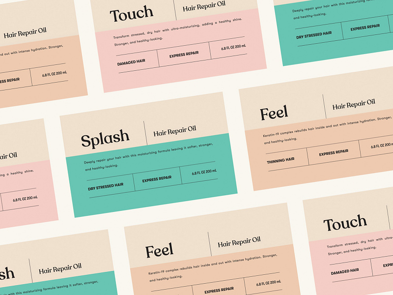 Flavia Botanicals Branding & Packaging Design / Label Design