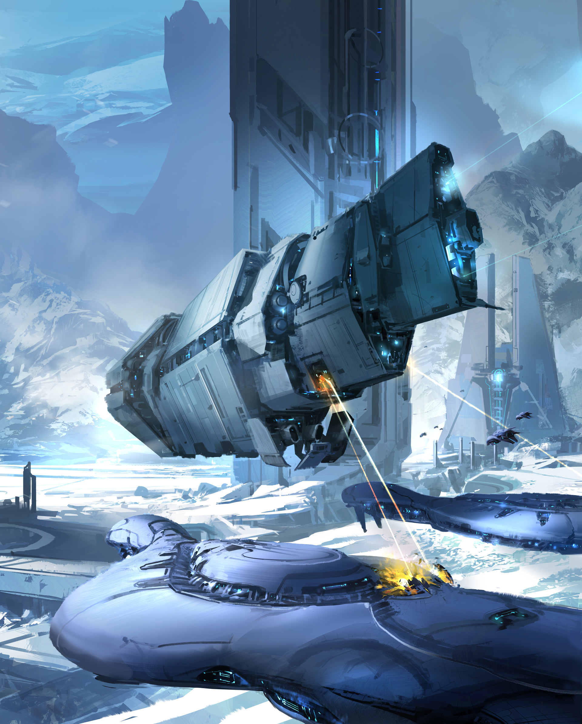 Halo Warfleet - book cover by sparth .