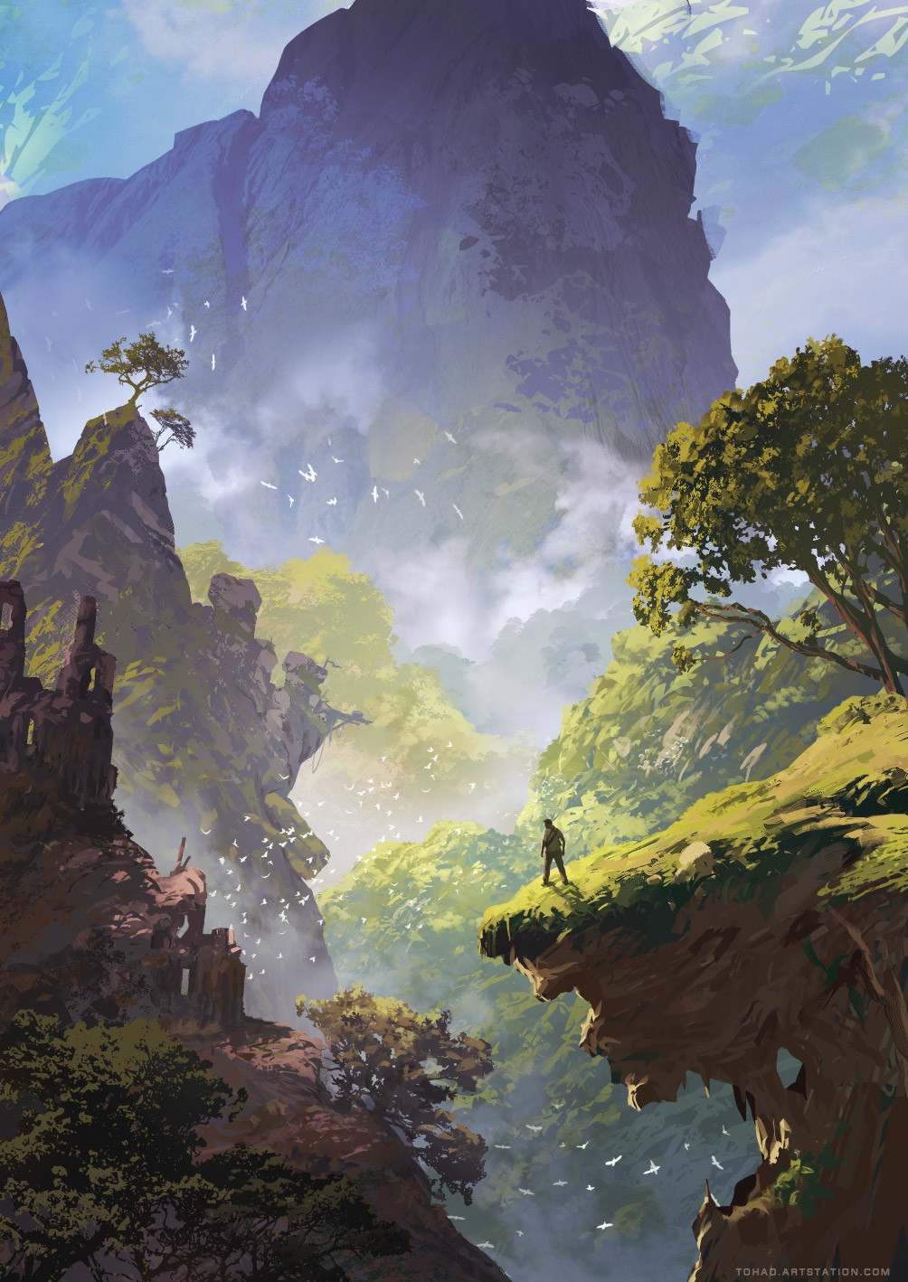 Uncharted Book Cover by Sylvain Sarrailh