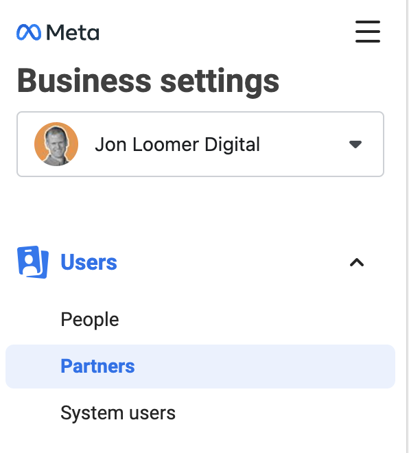 Meta Business Manager