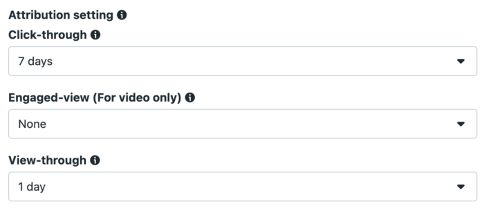 Attribution Setting