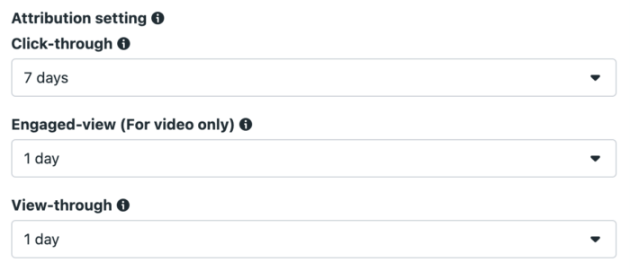Attribution Setting