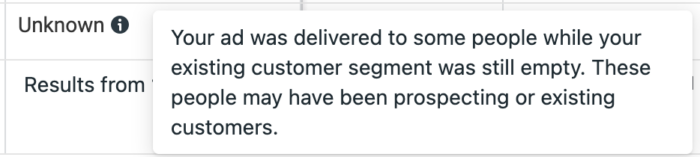Broken Audience Segments