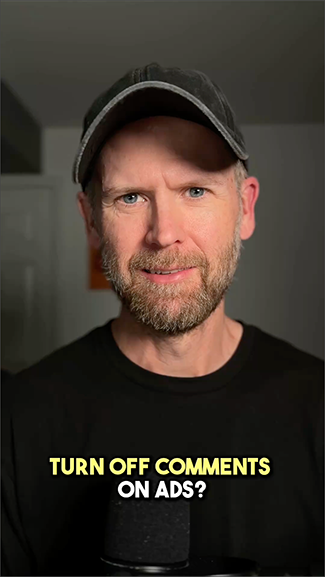 Turn Off Comments on Ads
